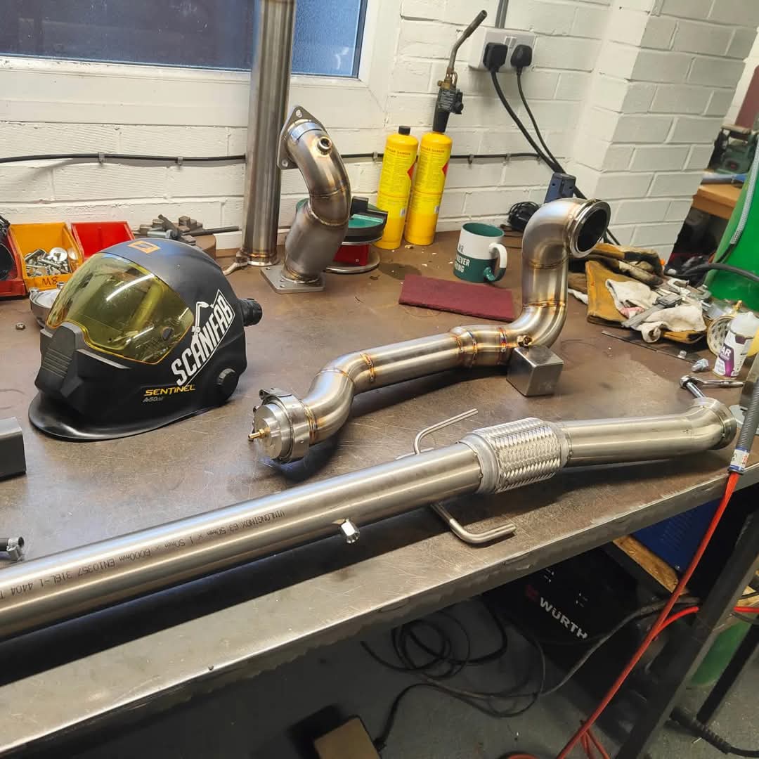 Saab NG93 TTID Supertube Downpipe kit