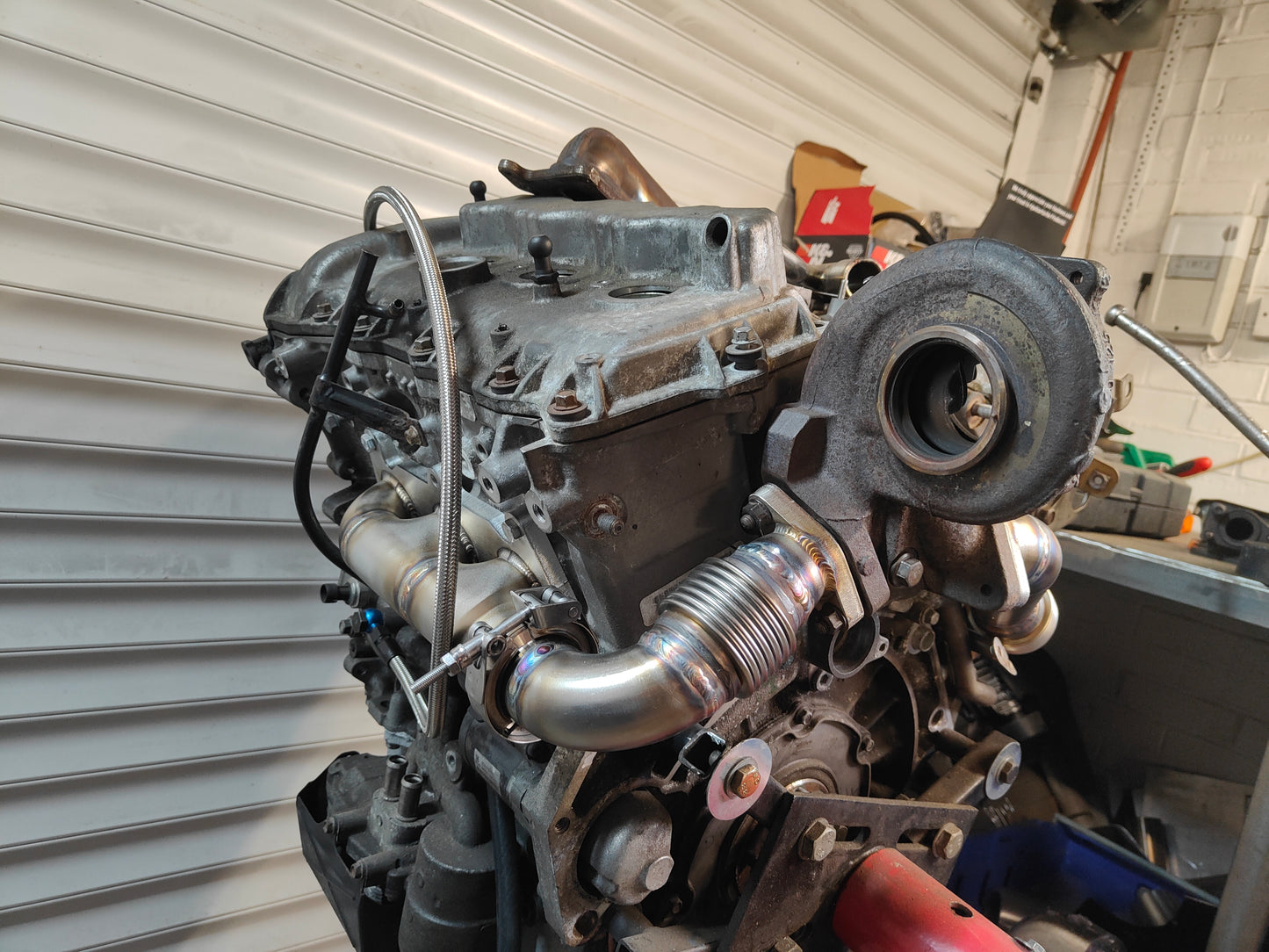 Saab/Vauxhall V6 log manifold kit - TD04