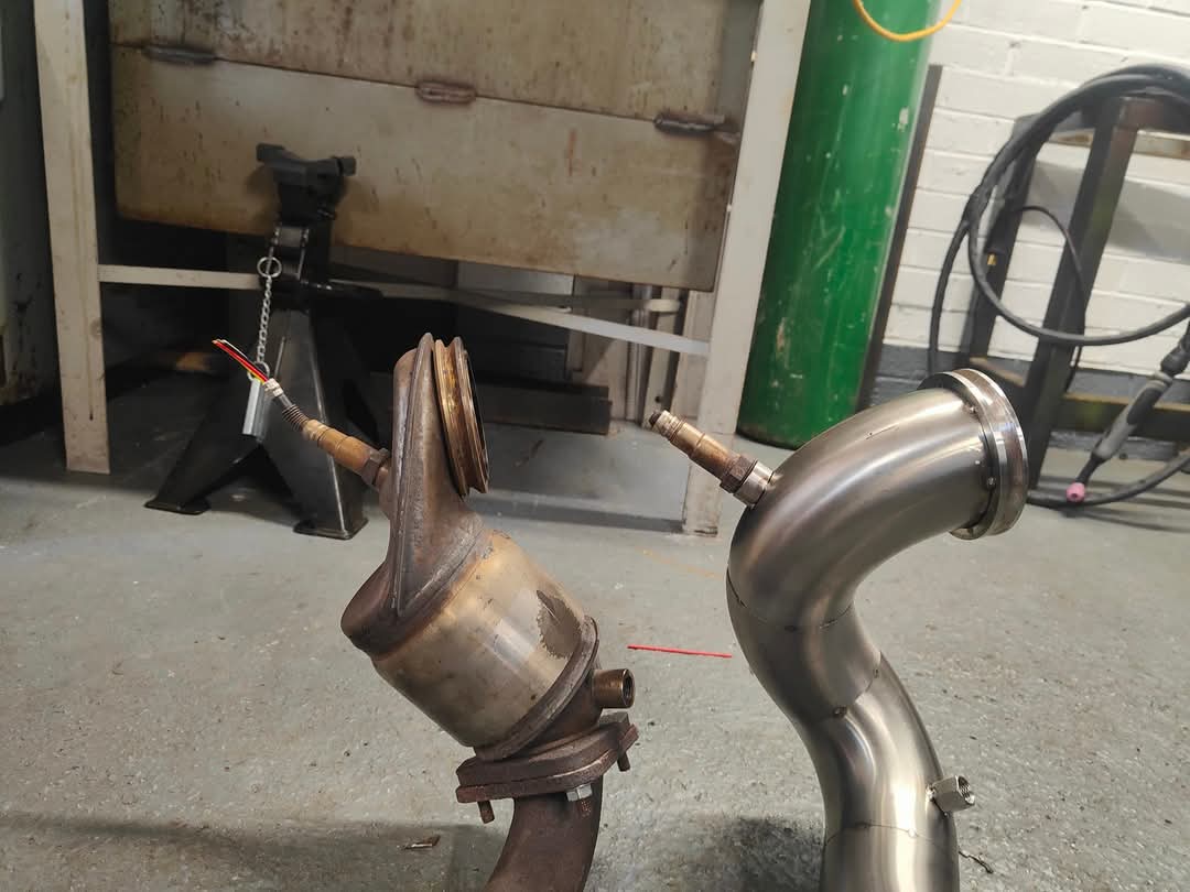 Saab NG93 TTID Supertube Downpipe kit