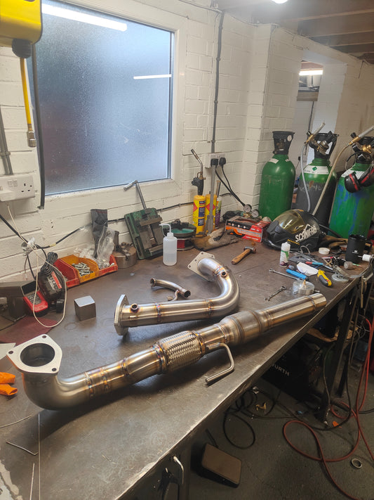 Saab/Vectra V6 FWD Sports Cat Midpipe