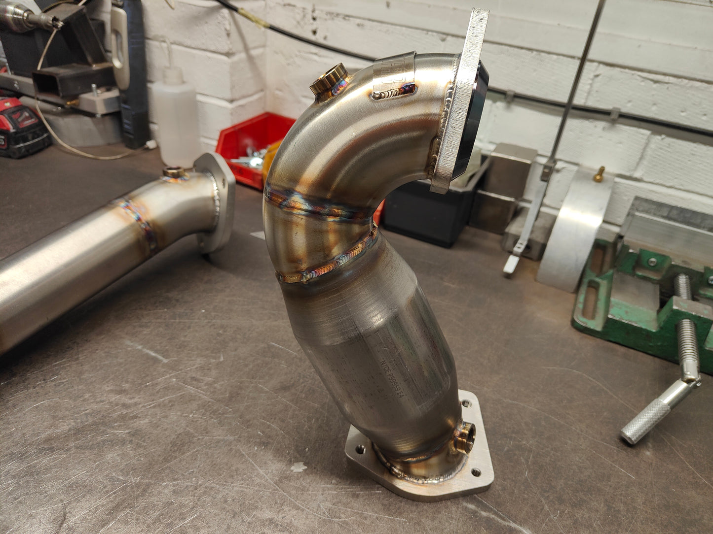 Saab 2.0T sports cat downpipe + midpipe kit