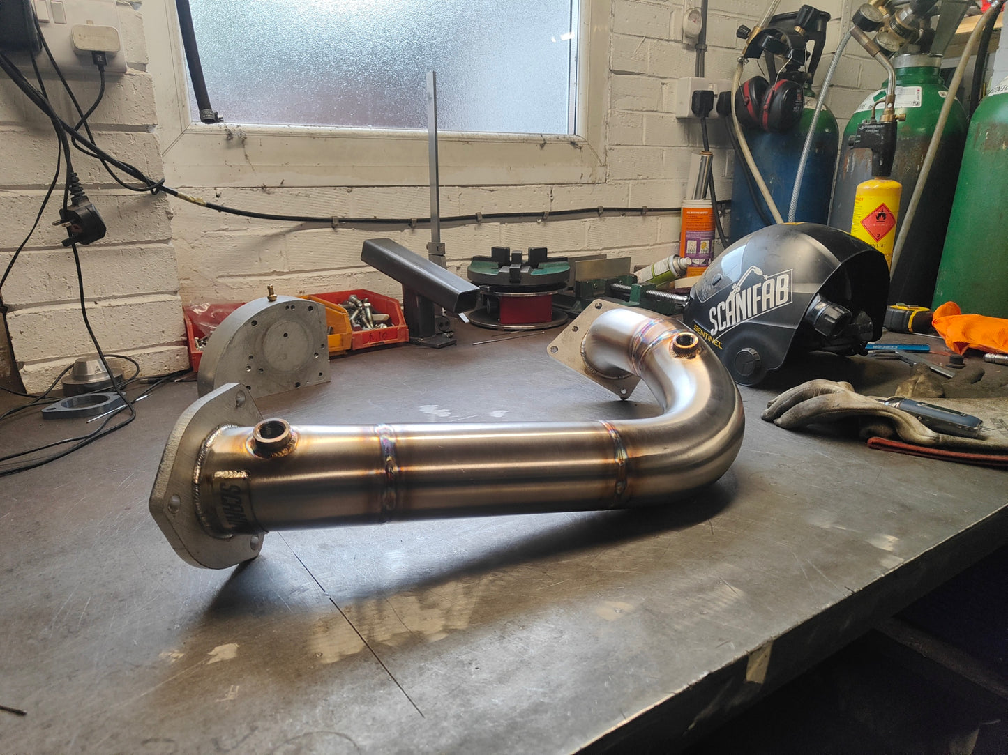 Saab V6 FWD / Vectra VXR decat downpipe